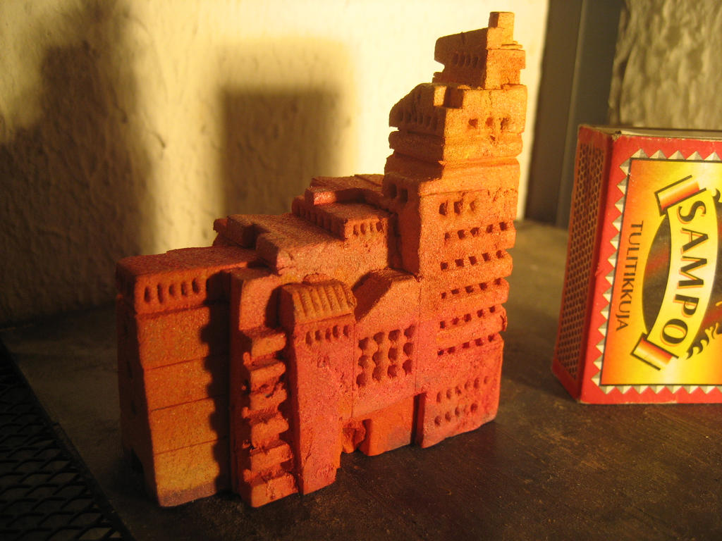 Styrofoam building by JoniElg on DeviantArt