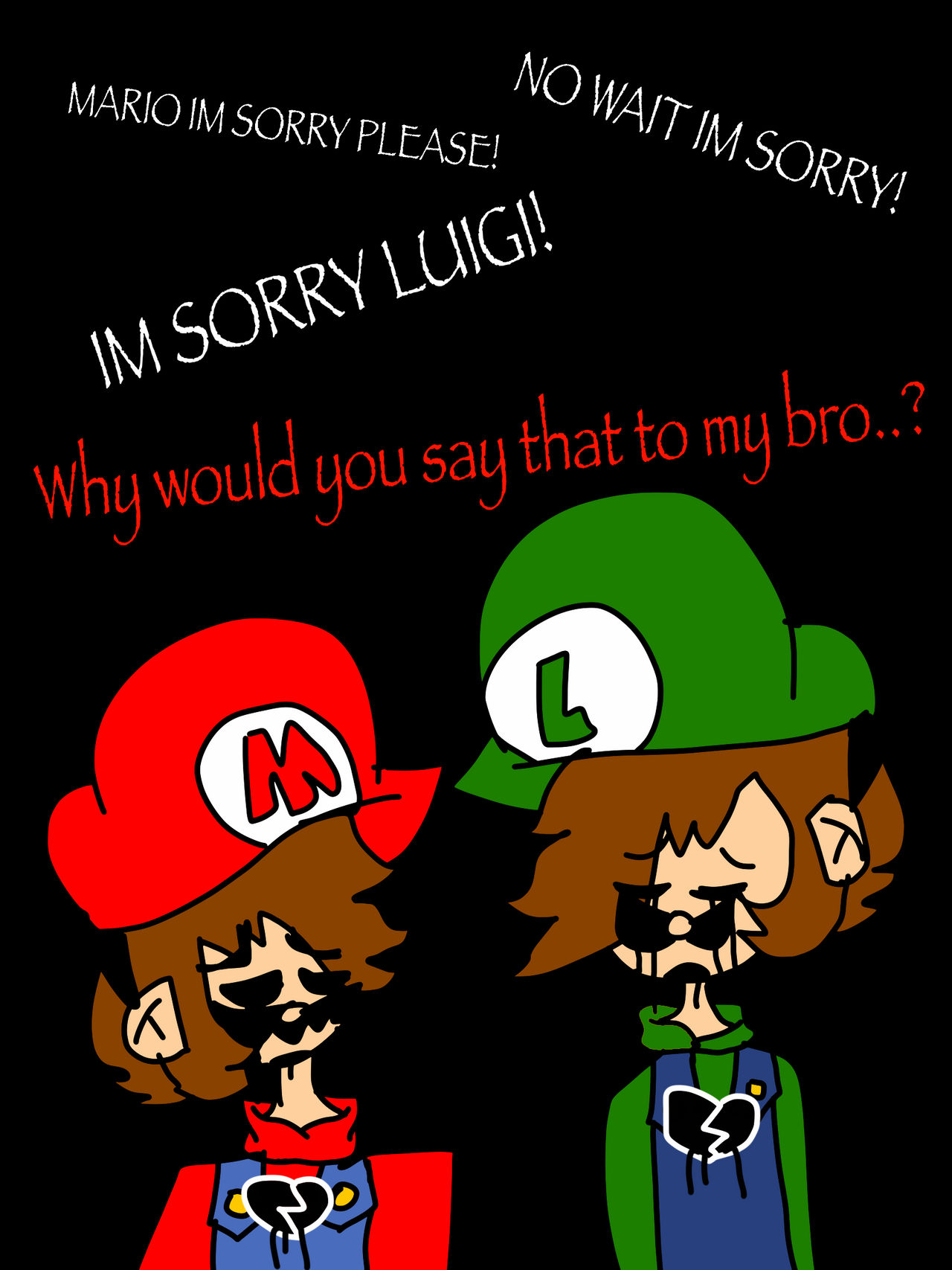 Mario heart broken death