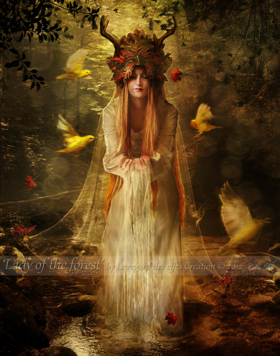 The Goddess of Spring by Wesley-Souza on deviantART