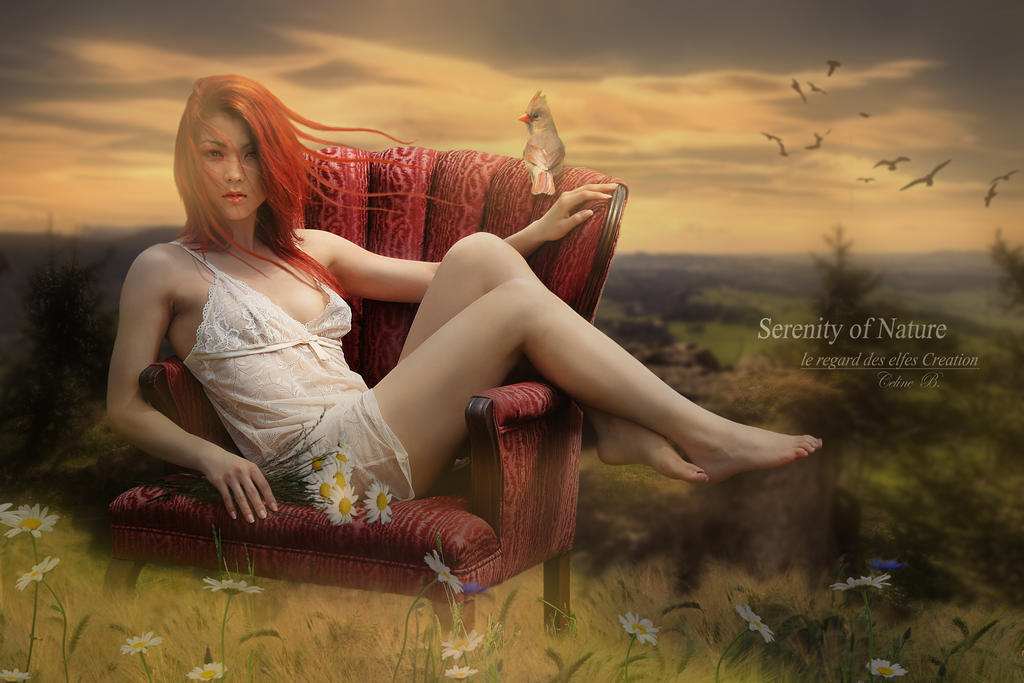 Serenity of Nature by Le-Regard-des-Elfes