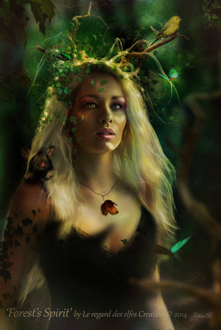 Forest's Spirit by Le-Regard-des-Elfes Forest's Spirit by Le-Regard-des-Elfes