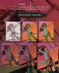 Private Iwaku Commission- Shireen Nahel Process