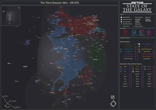 Star Wars: The Old Republic - Galaxy Map