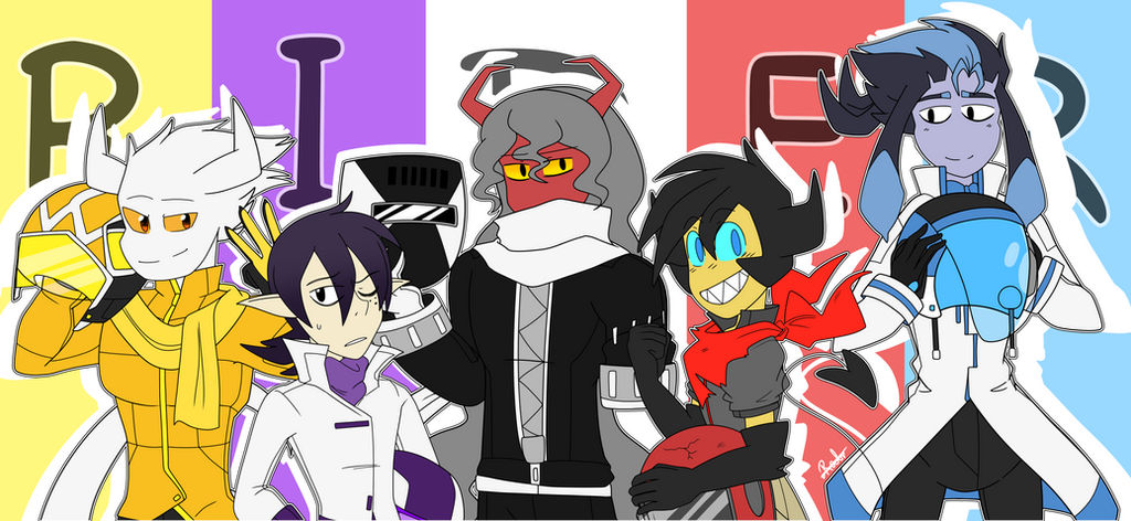 RIDER - Main Team by RoxAB on DeviantArt