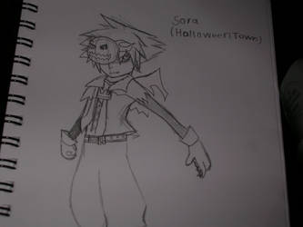 Sora Halloween town (rough)