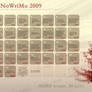 NaNoWriMo Calendar 2009