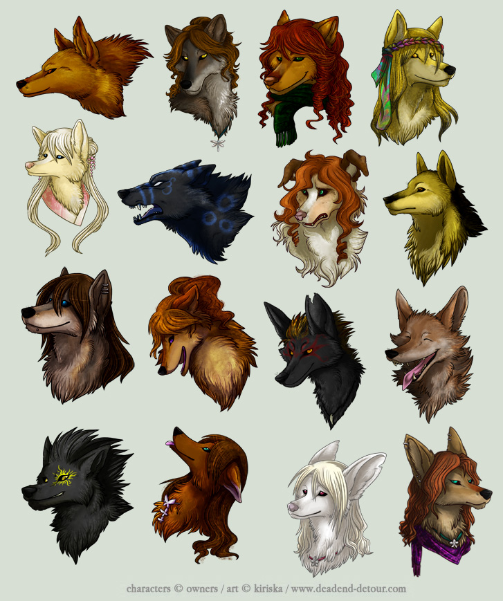 Avatar Commission Batch 9 by Kiriska
