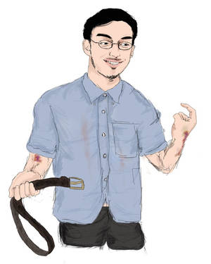 Filthy Frank With Belt   By Reichenbachcall-d9tb by Majin123