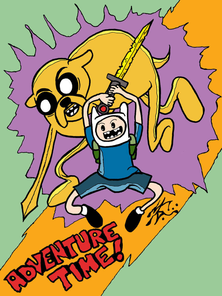 Adventure Time Deviantart Intro Adventure Time by MarkGodbyPortfolio on DeviantArt