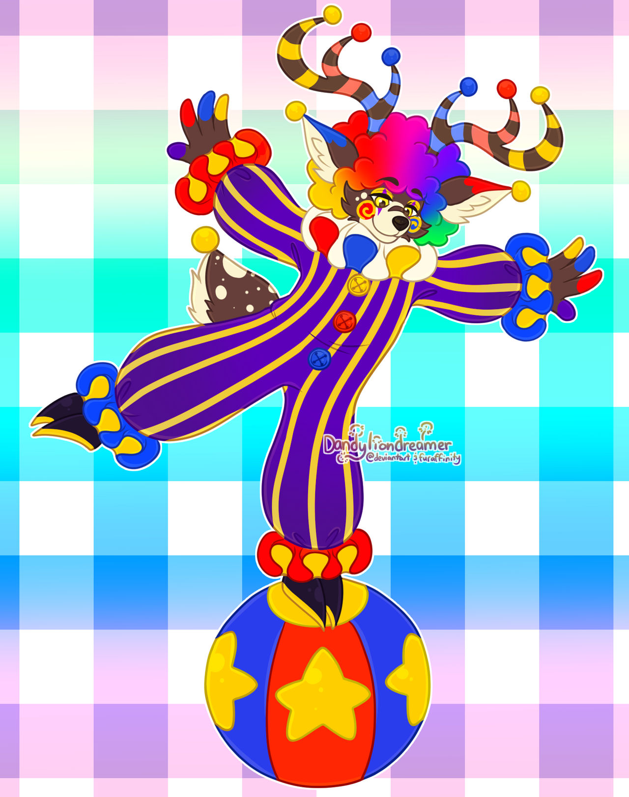 |COM| Clown Tycho by dandyliondreamer on DeviantArt