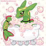Bubble Batch Rayquaza