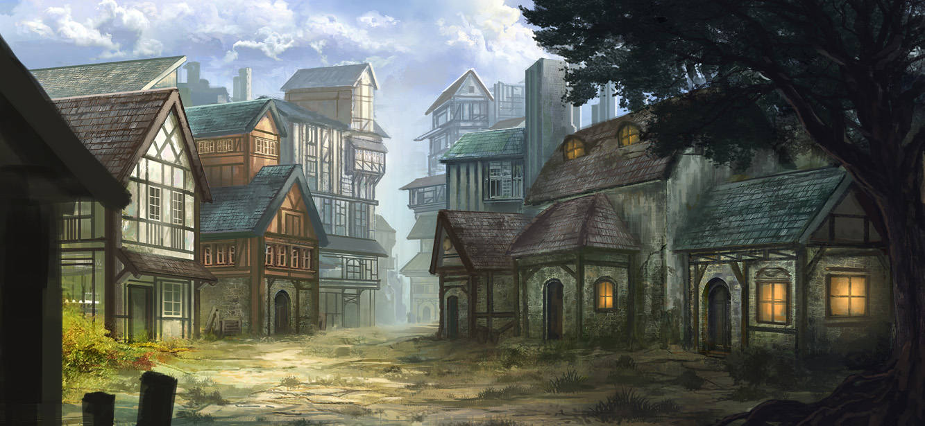 Medieval Town049