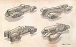 Dieselpunk Hovercar Concept1