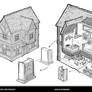 Medieval House Cutaway2