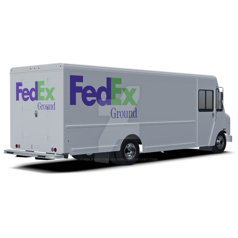 FedEx Ground Delivery Step Van 3D Model by RolandStudioDesign on DeviantArt