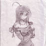 No.2 Pencil Anime Girl