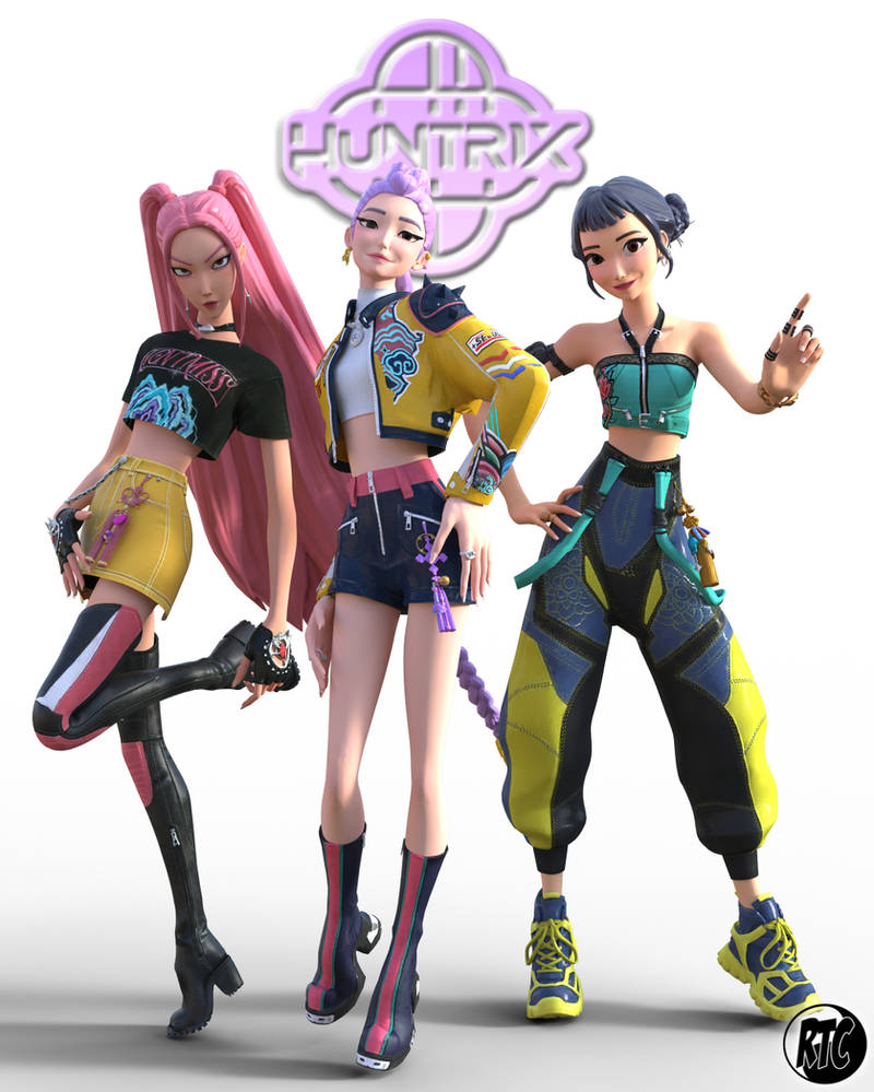 Huntrix Move Huntrix by RTCreative on DeviantArt