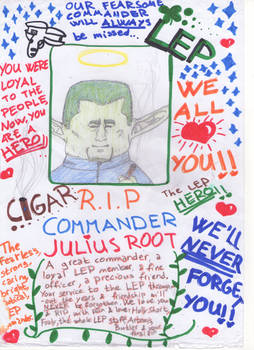 RIP Commander Julius Root