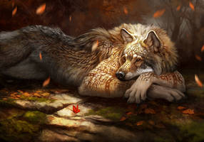 Red Gold (Werewolf calendar 2016)