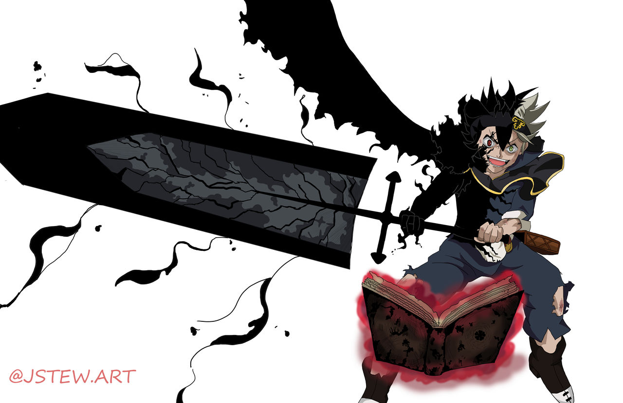Asta anti magic sword black divider by Jstew92 on DeviantArt