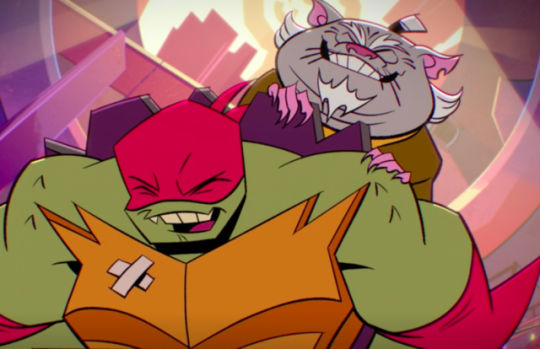 Splinter Raphael Raphael and Splinter (Mrs. Cuddles) by delilahmonclova18 on DeviantArt