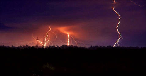 Dangerous Thunderstorm In Aechipelago August 7