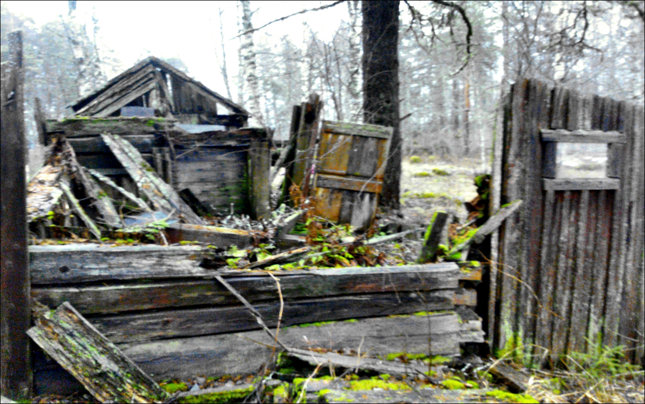 Ruins Of An Fishermans Old Cottage