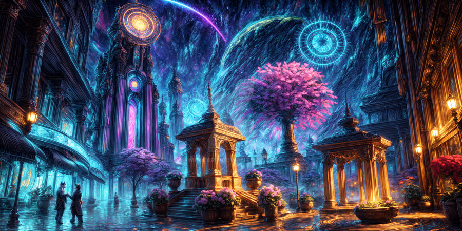 Interdimensional Background 2d Cover Image - Interdimensional by MiikeArt on DeviantArt