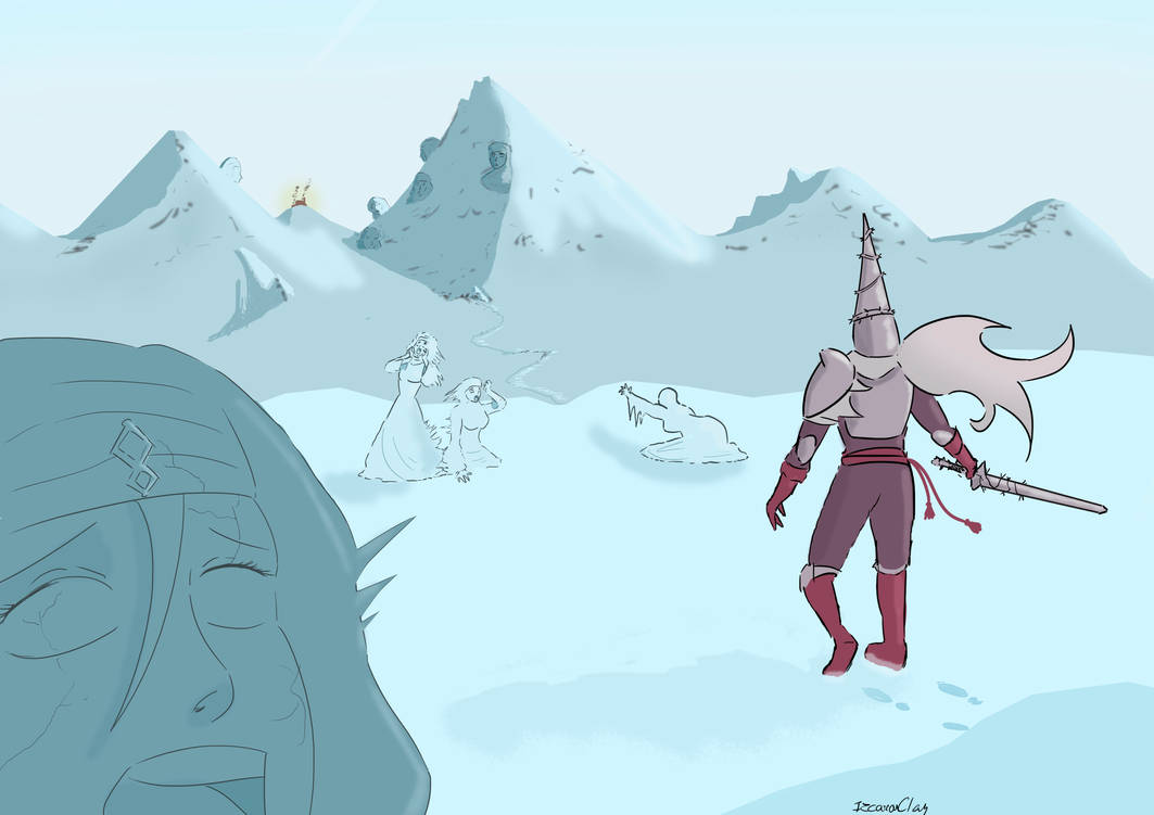 Through the Frozen Mountain pass