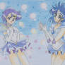 Sailor Mercury Manga vs BluRay Cover