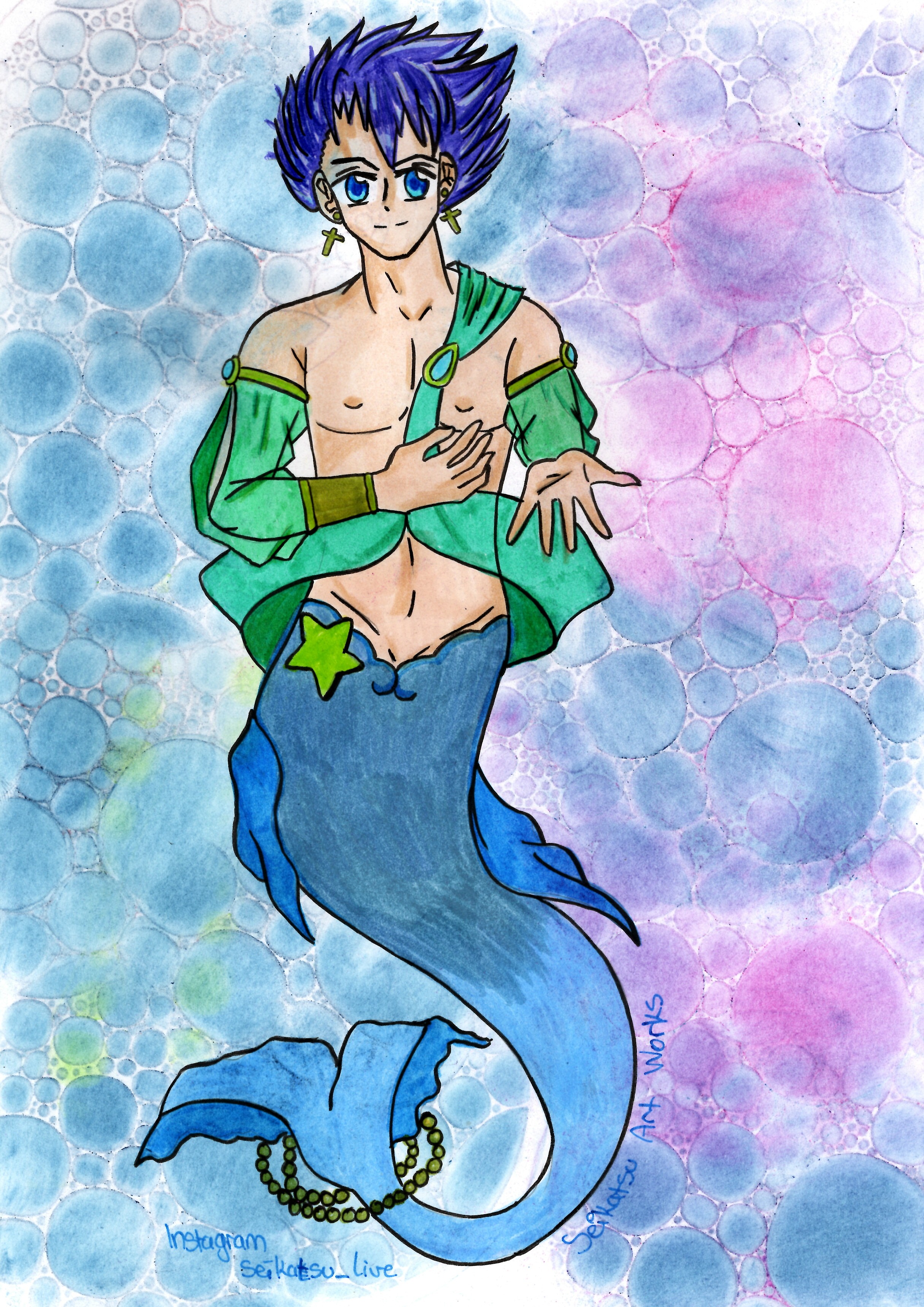 Prince Mer Men Prince Merman Minlan by SeikatsuArtWorks on DeviantArt
