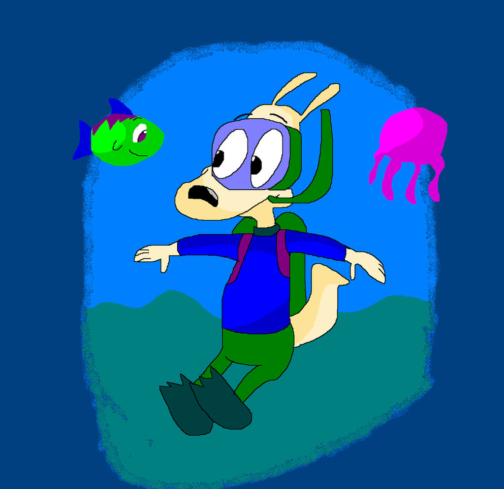 Rocko's Modern Life - Rocko Underwater