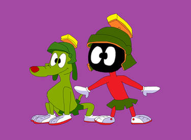 Looney Tunes - Marvin the Martian and K9