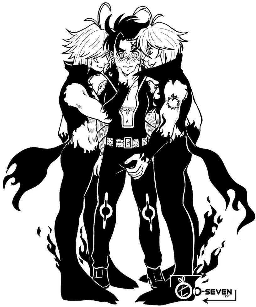 Zeldris X Meliodas by Oseven77 on DeviantArt