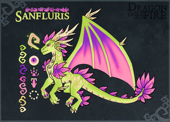 Sanfluris Multicolor Earth Dragoness