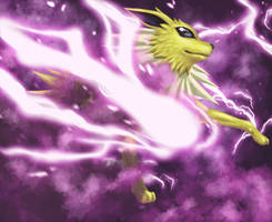 Jolteon used Thunderbolt