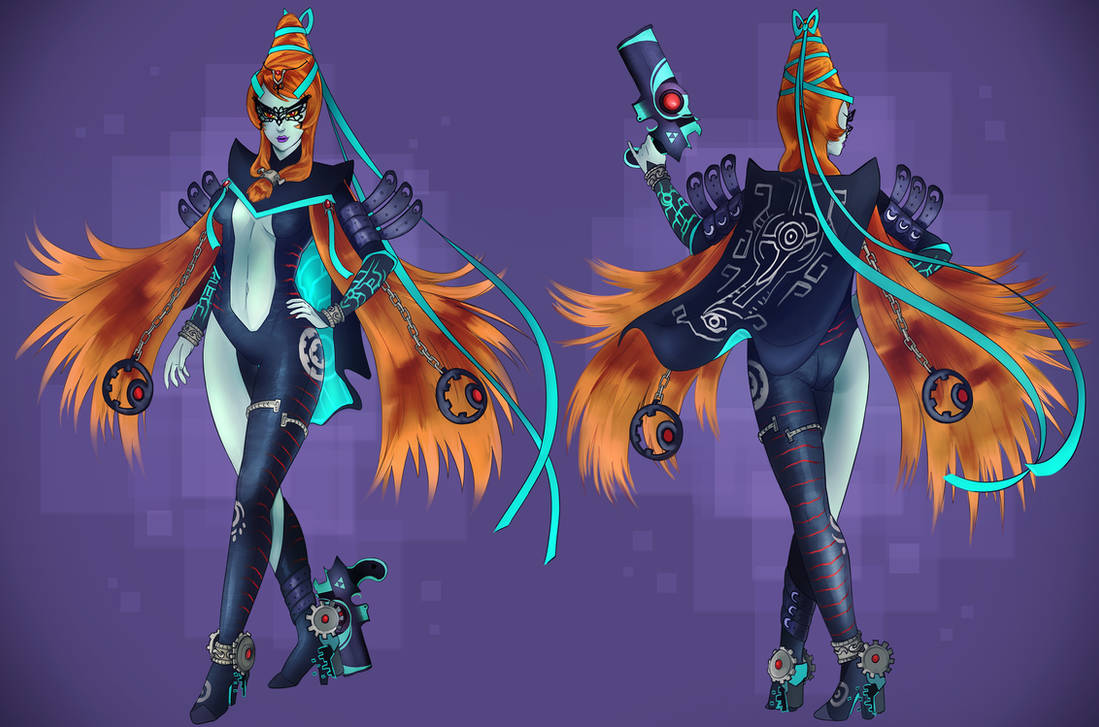 Midna Ref Umbra Witch Midna - Reference by Meeshell-Art on DeviantArt