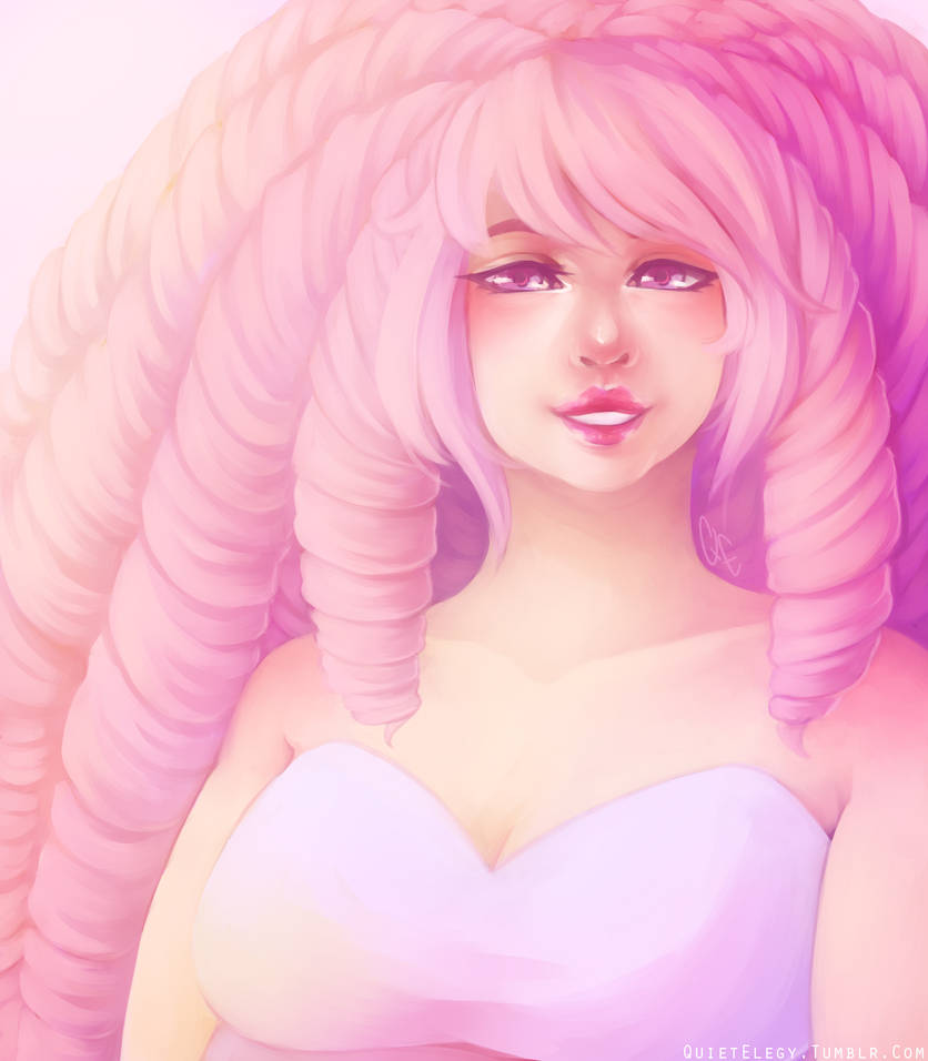 The Biggest Pinkest Mom. A late birthday gift to a friend On tumblr: quietelegy.tumblr.com/post/117…