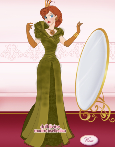 lady tremaine green dress Lady Tremaine Green Arrival Gown