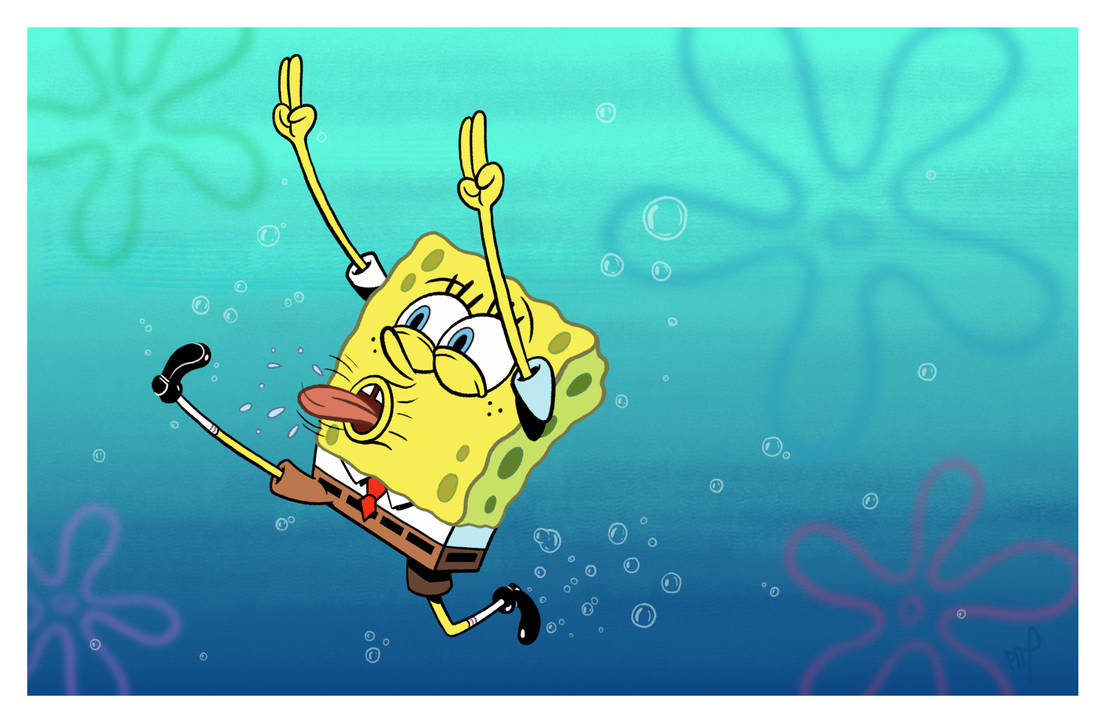 SpongeBob color by brianpitt on DeviantArt