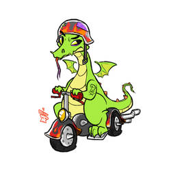 Dragon Biker