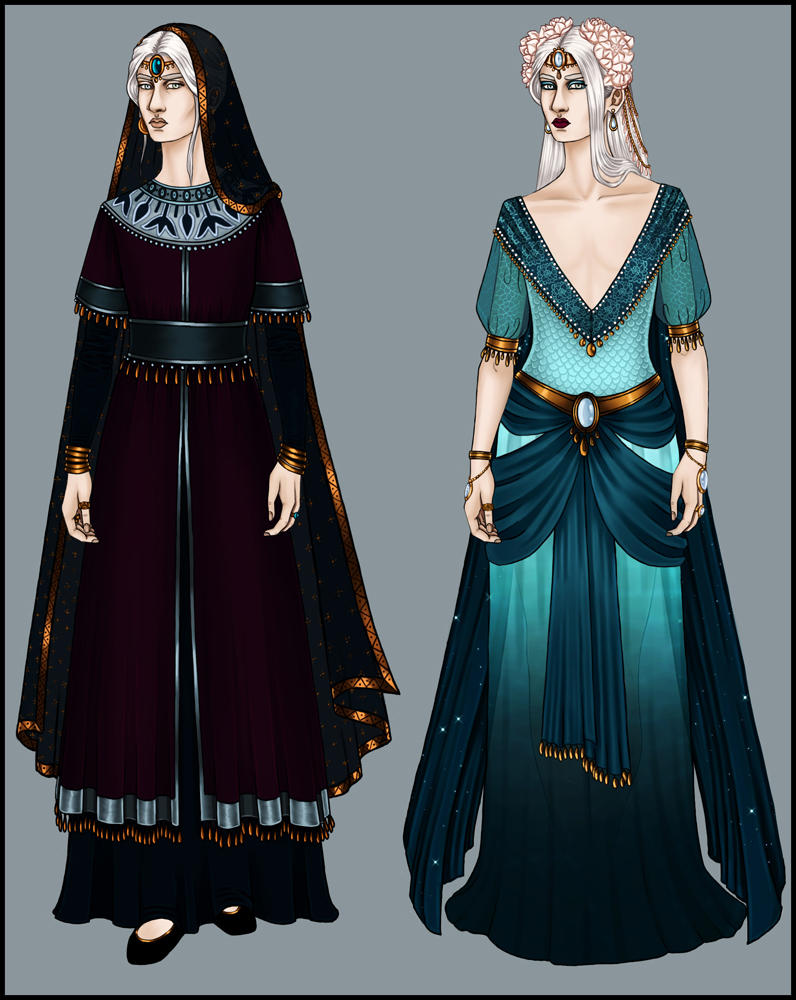 NoV - Lotus clothing by Seolhe on DeviantArt