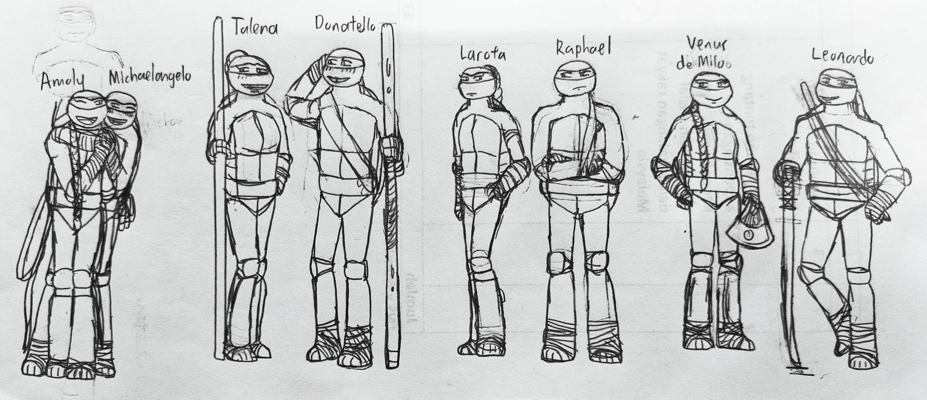 TMNT: Team Turtles (Hamato's clan) by Austin7768 on DeviantArt