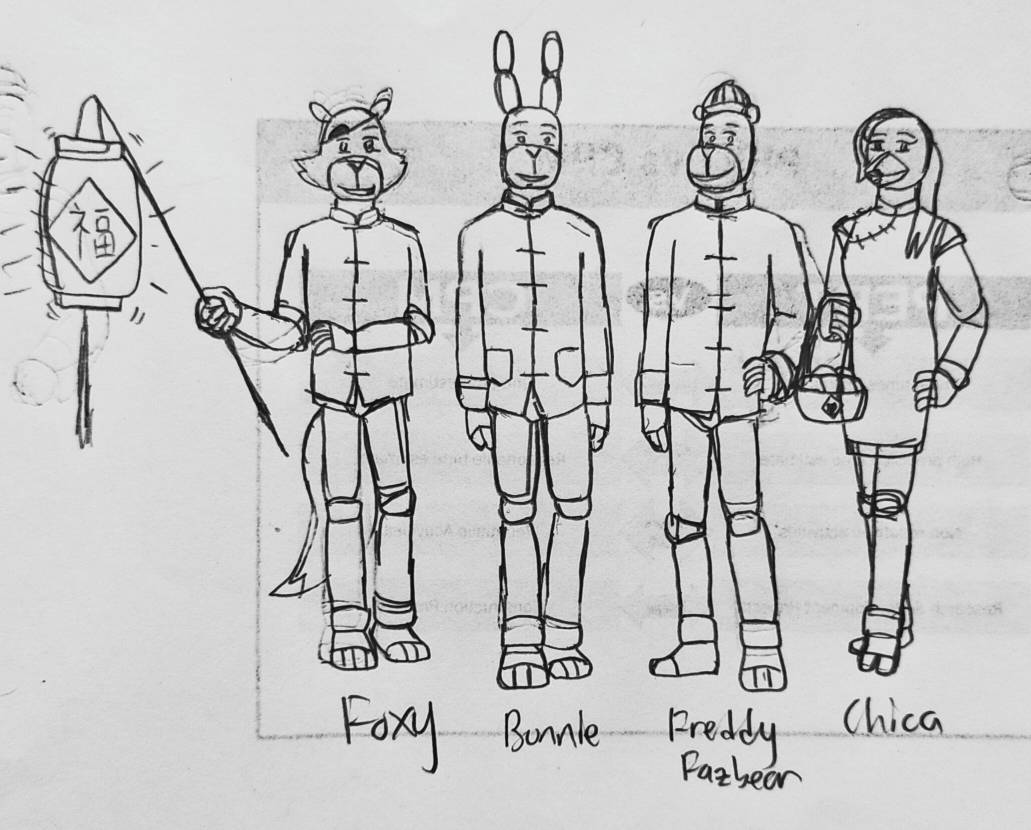 Animatronic Height Chart 2 by JackJack2017 on DeviantArt