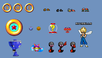 Request: Sonic Colors HUD Sprites by marvinvalentin07 on DeviantArt