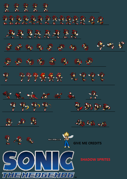 Custom Sonic Sprite Sheet by TaymenTheHedgehog on DeviantArt