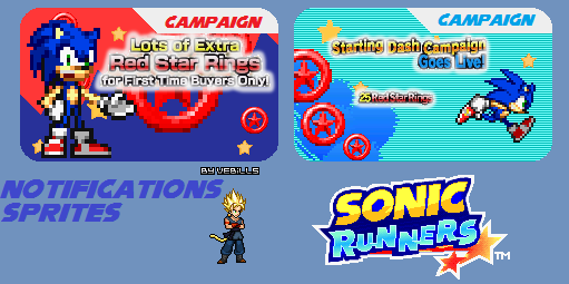 Sonic Runners Notifications Sprites by Vebills on DeviantArt