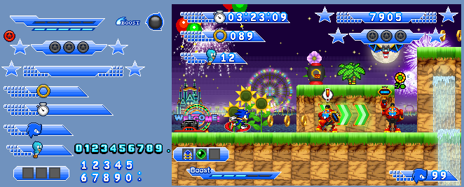 Sonic custom HUD by Vebills on DeviantArt