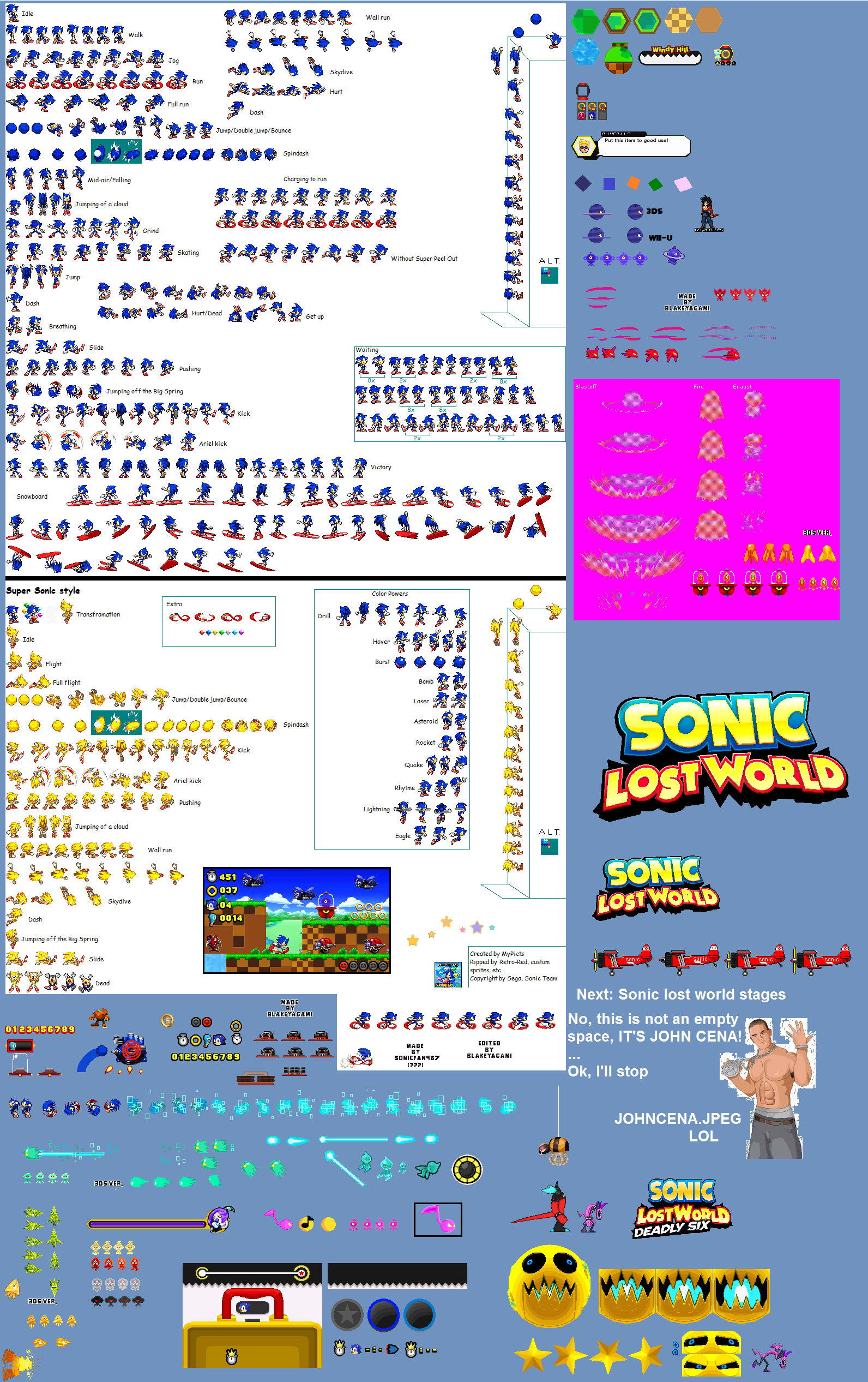 Sonic sprites by superdarkshadic on DeviantArt