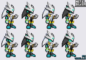 Metal Silver Sprites